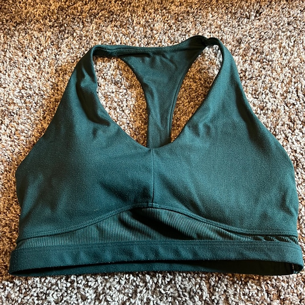 Teal alphalete bra